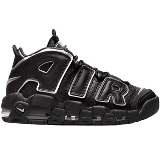 WMNS NIKE UPTEMPO 96 BLACK MTLC SILVER TURQUOISE BLUE 1