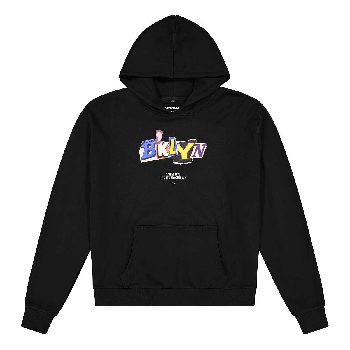 IRENEISGOOD slogan-print pullover hoodie - Black