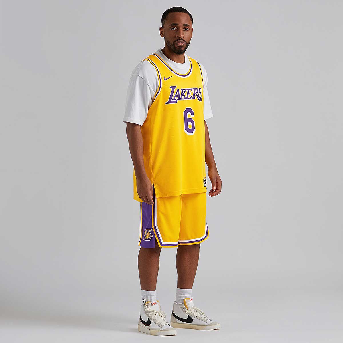 Lakers shorts sale lakers on front