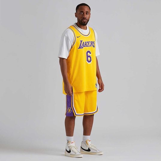Szorty Nike Los Angeles Lakers Icon Edition Men s NBA Swingman Shorts