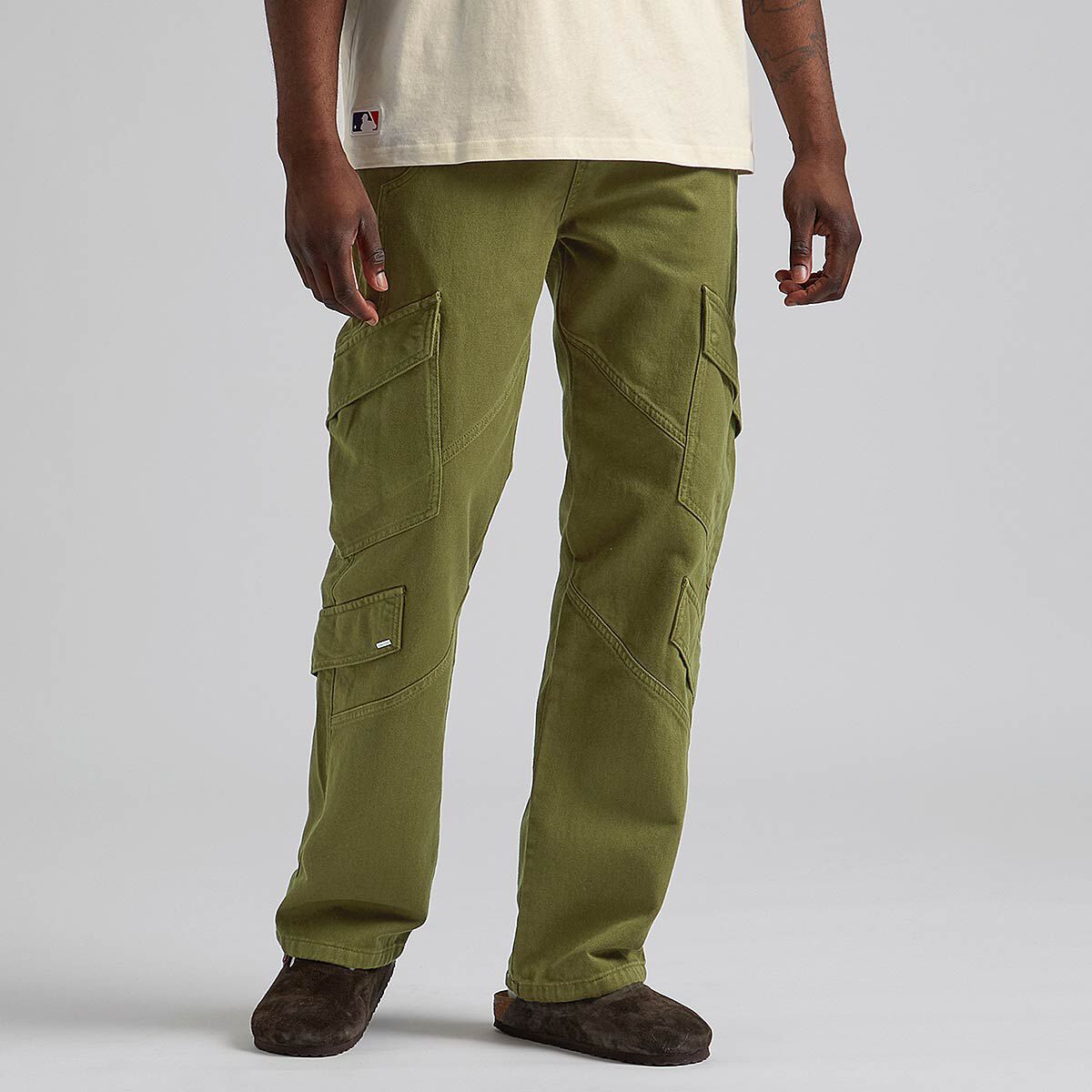 Buy Armani Exchange Tapered Fit Stone Cargo Trousers from Next Germany