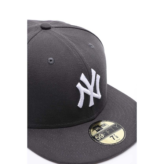 🏀 Get the New Era grey NY Fitted KICKZ Yankees MLB 59FIFTY in Cap 