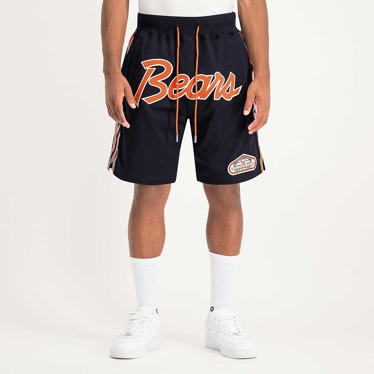 NFL JUST DON THROWBACK SHORTS CHICAGO BEARS