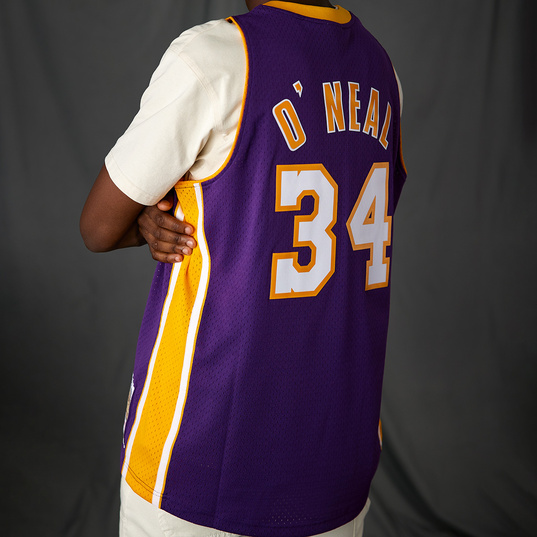 Shaquille O'Neal LA Lakers NBA XL Yellow/Purpule Links Marketing
