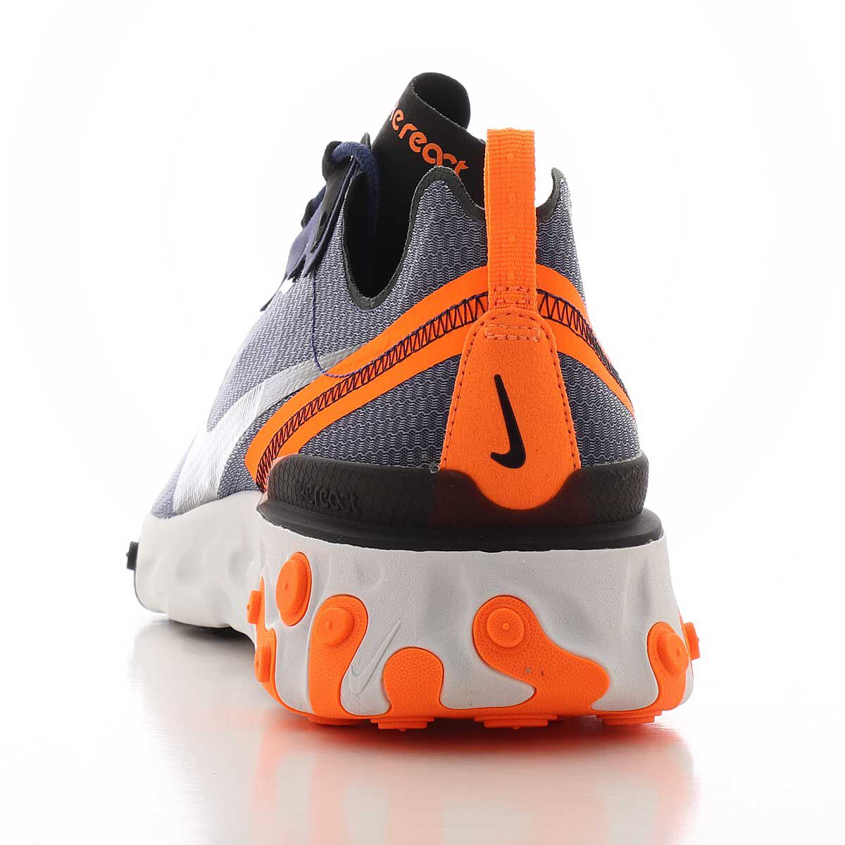 nike react element 55 se midnight navy total orange