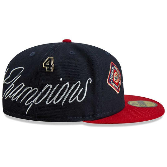 Atlanta Braves Historic Champs World Series Navy red New Era