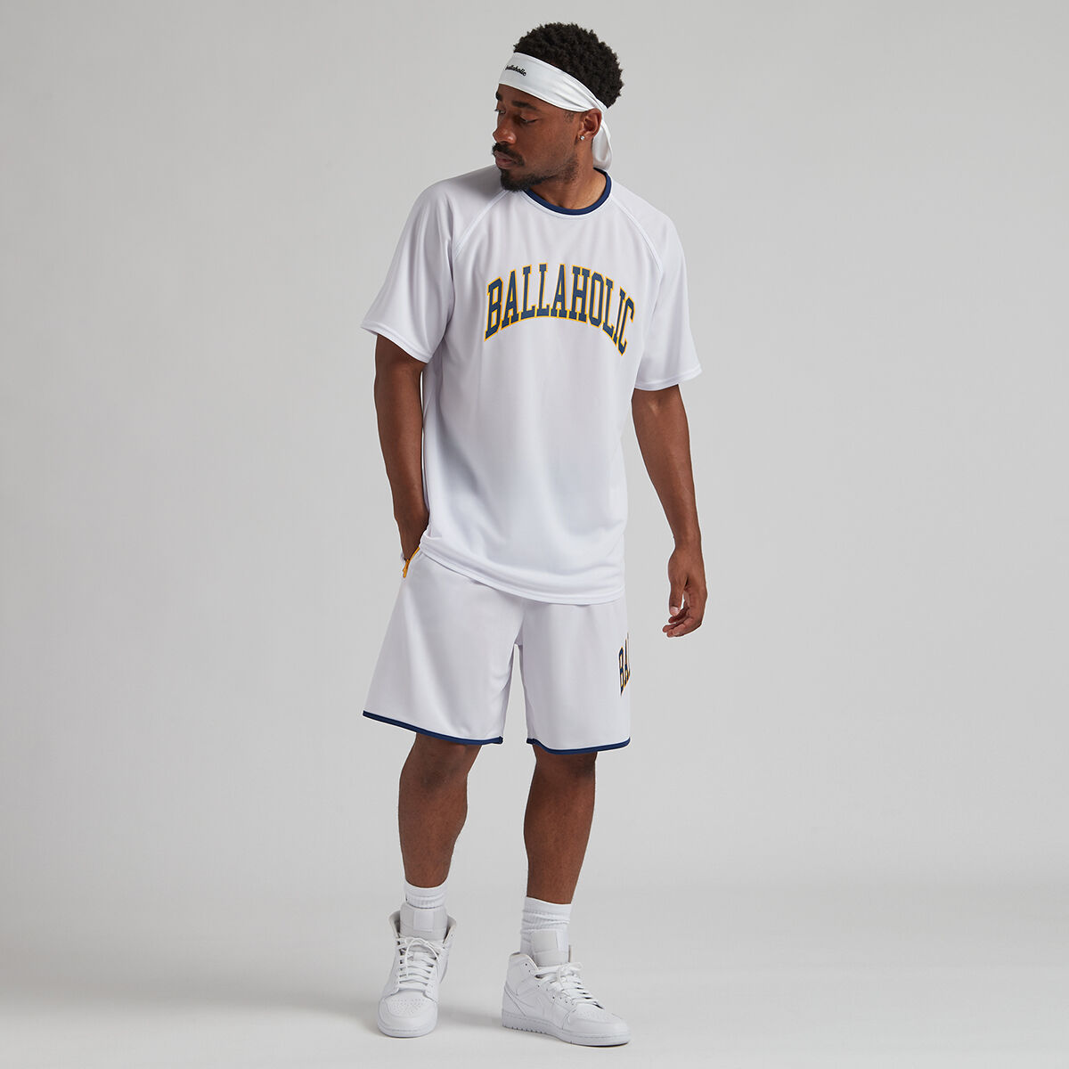 爆売り！】 ballaholic college LOGO cool tee セット | www