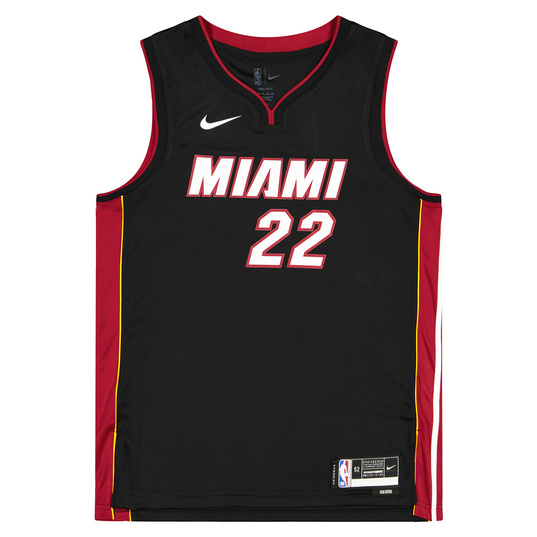 Nike NBA Miami Heat City Edition Jimmy Butler 22 Dri-FIT Swingman Jersey  Black Men's - US