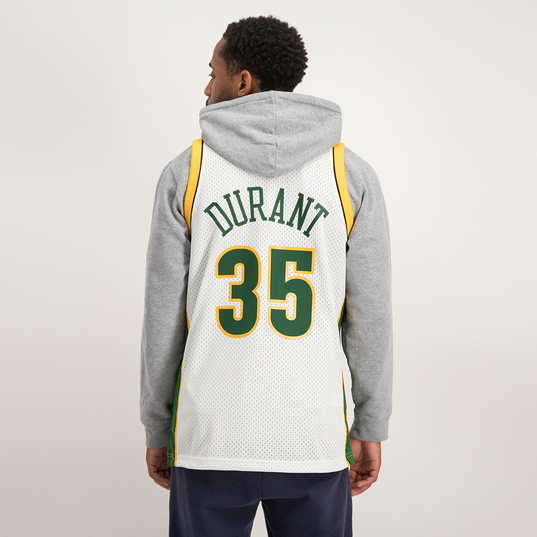 Youth Kevin Durant Seattle Supersonics Mitchell & Ness NBA 2008 White