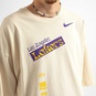nike NBA LOS ANGELES LAKERS COURTSIDE OVERSIZED T SHIRT PURE 5