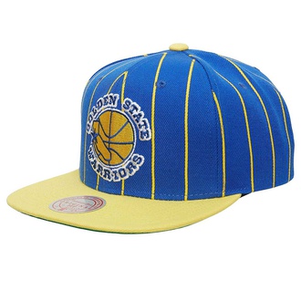 NBA GOLDEN STATE WARRIORS TEAM PINSTRIPE SNAPBACK CAP