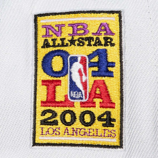 Mitchell & Ness x NBA ASG Patches Lakers Shorts - White