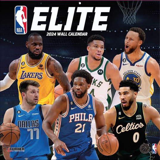 Buy NBA NBA ELITE 30 x 30CM WALL CALENDAR 2024 for EUR 17.90 on