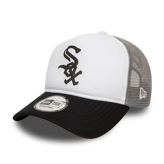 MLB CHICAGO WHITE SOX LOGO TRUCKER CAP