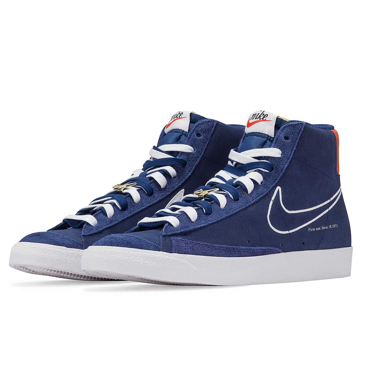 nike blazer mid 77 deep royal blue