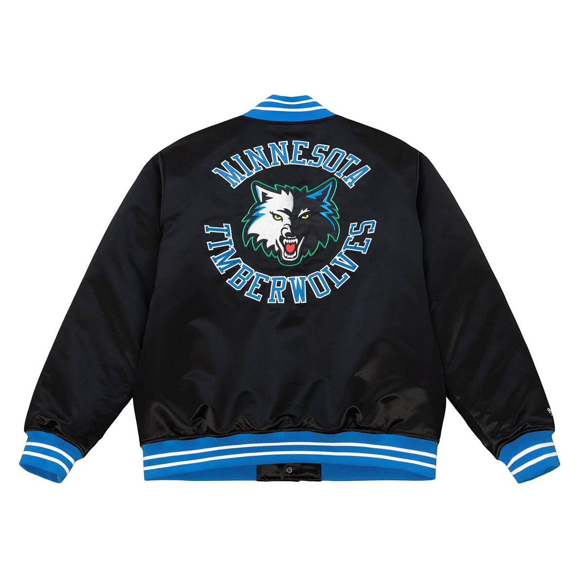 NBA MINNESOTA TIMBERWOLVES HEAVYWEIGHT SATIN JACKET