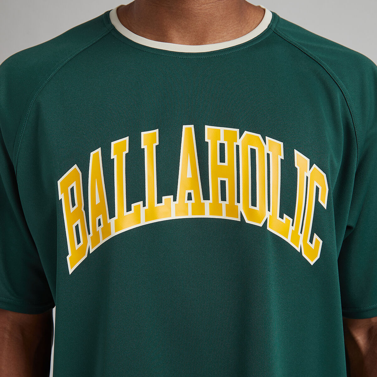 人気ショップが最安値挑戦！ ballaholic ロンT College Logo Tee+Long