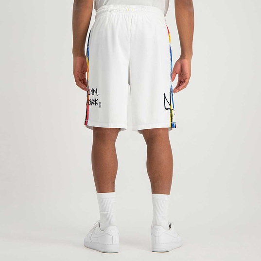 Nike Brooklyn Nets City Edition Mixtape Dri-FIT NBA Swingman Shorts Blue