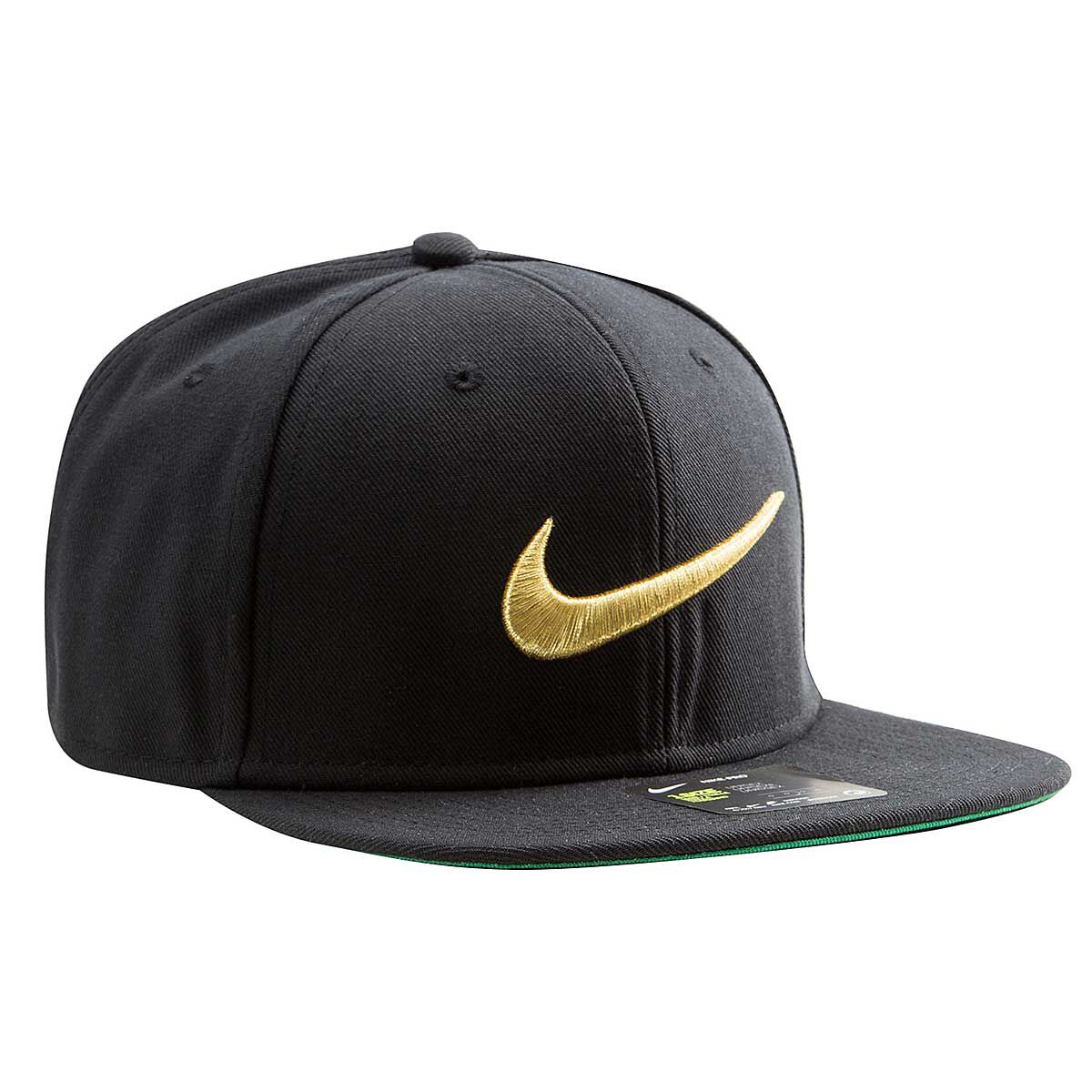 black and gold nike cap