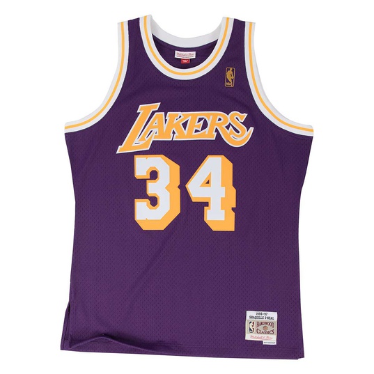 Shaquille O-Neal NBA SLAM Los Angeles Lakers NBA Hardwood Classics