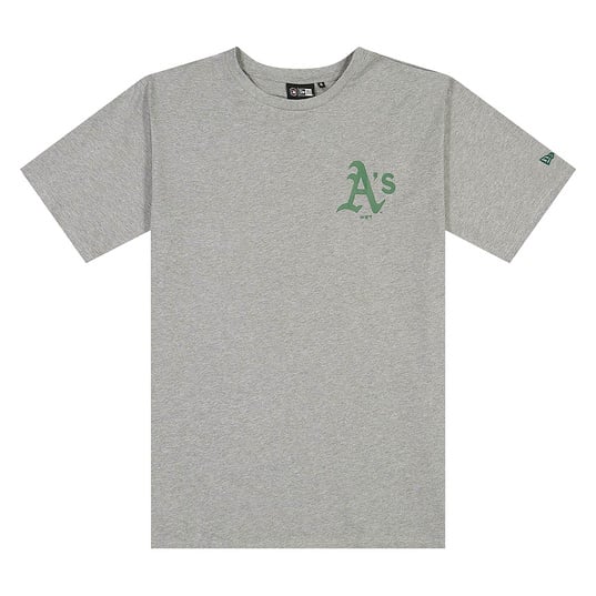 T-shirts New Era Oakland Athletics Mlb Large Logo Oversized Tee Black