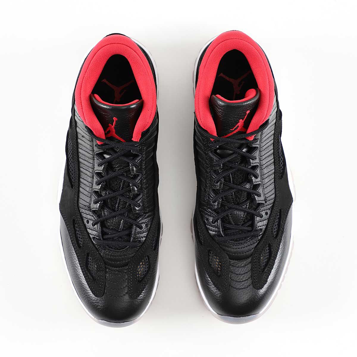 jordan 11 retro low ie black true red multicolor