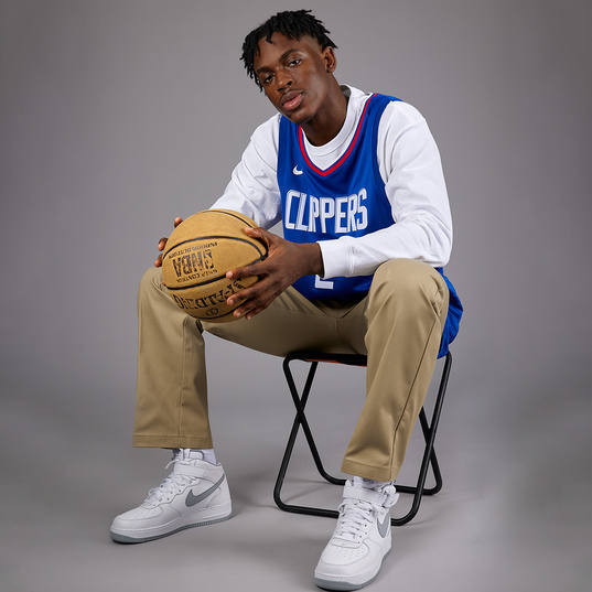 Nike NBA Kawhi Leonard LA Clippers Icon Edition Men's Jersey Blue