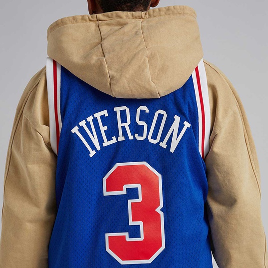 Vintage #3 ALLEN IVERSON Philadelphia 76ers NBA Champion Jersey 14