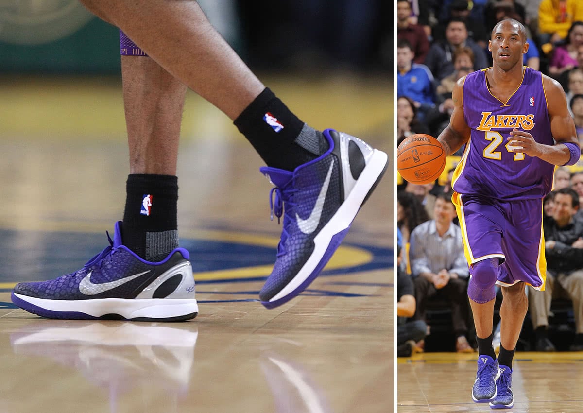 Which basketball players wear Nike Kobe 8