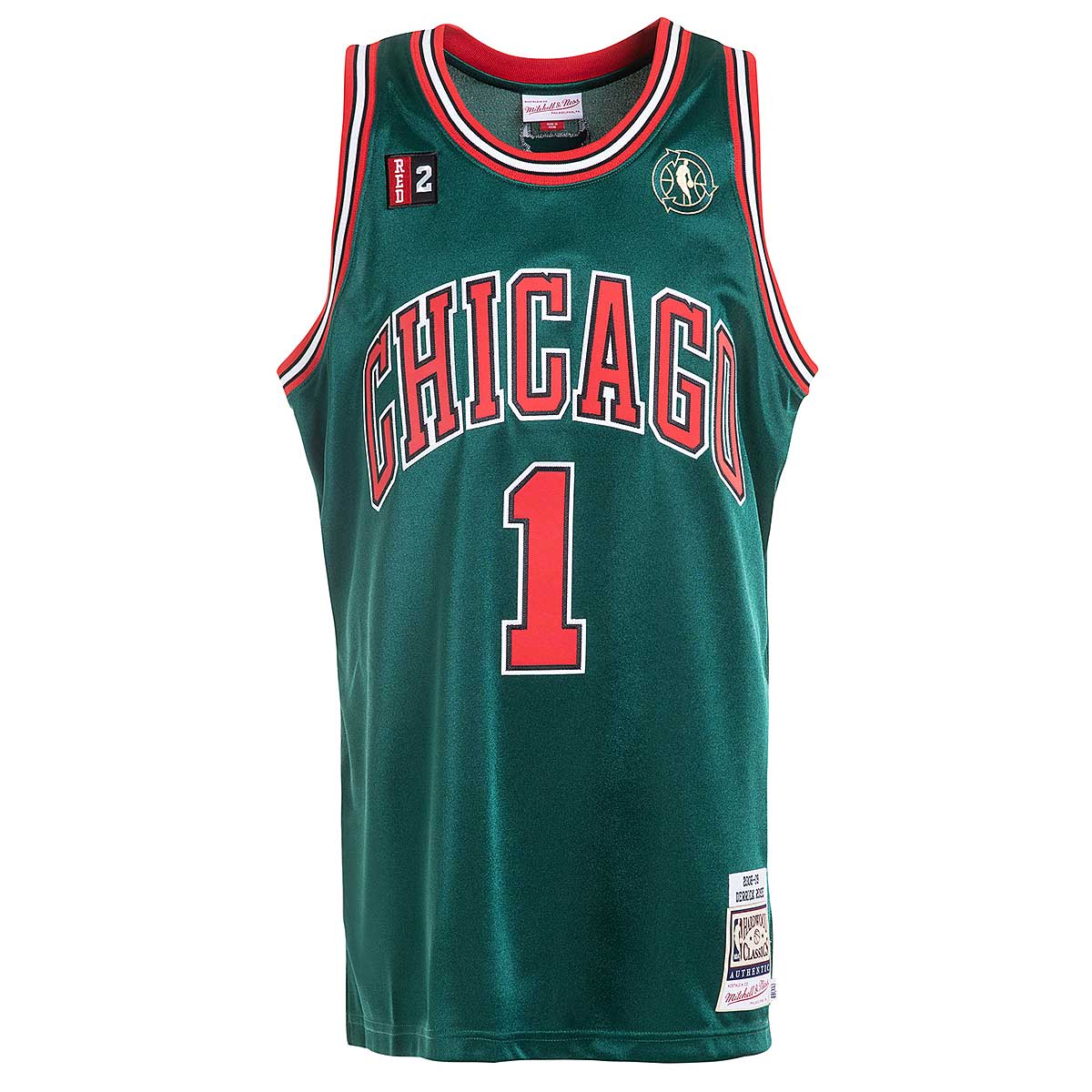 Vintage Derrick Rose Chicago Bulls Jersey Reebok Size 2XL