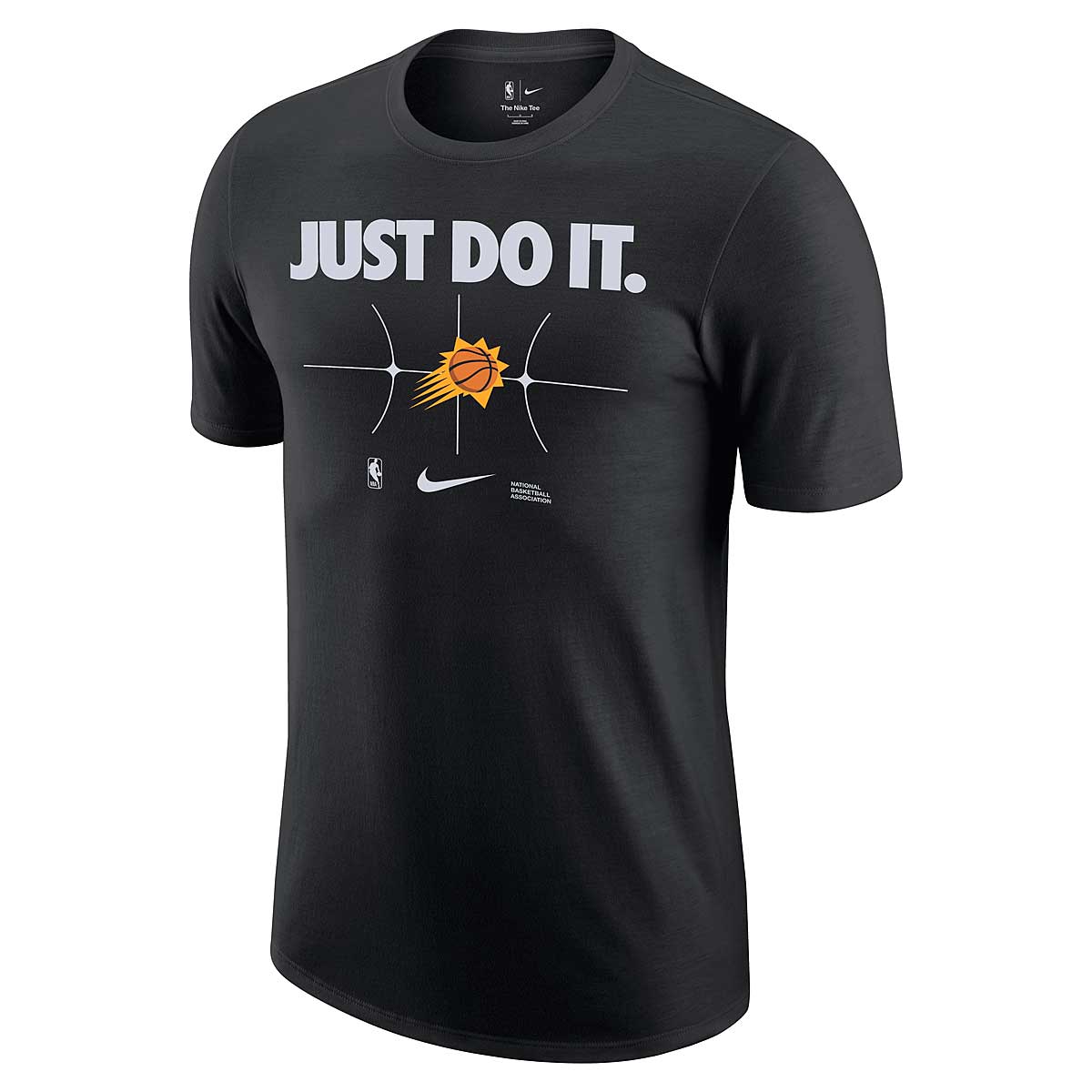 Nike NBA Phoenix Suns Essential Just Do It T-shirt, Black 2XL