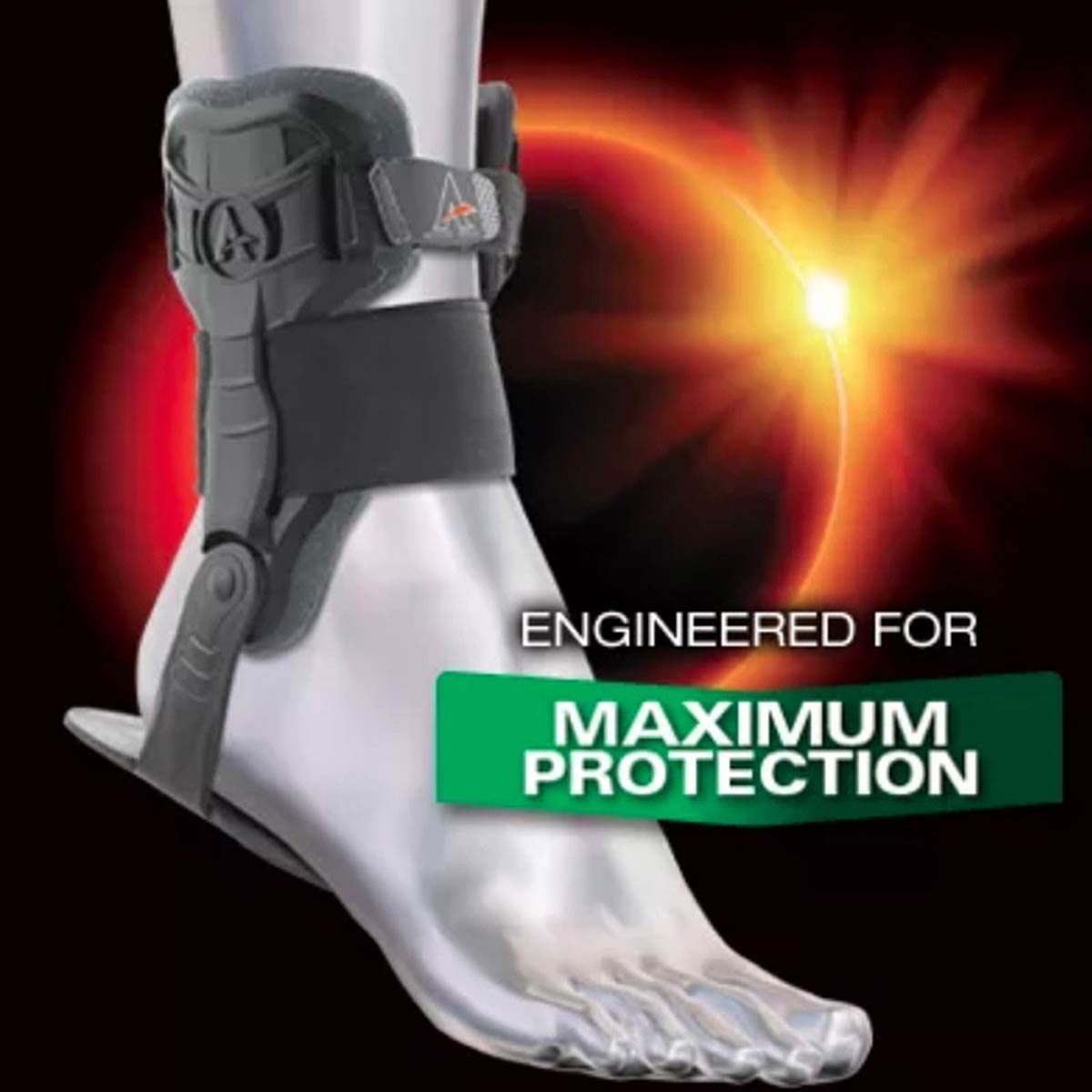 Active Ankle Eclipse 2 Brace, Schwarz