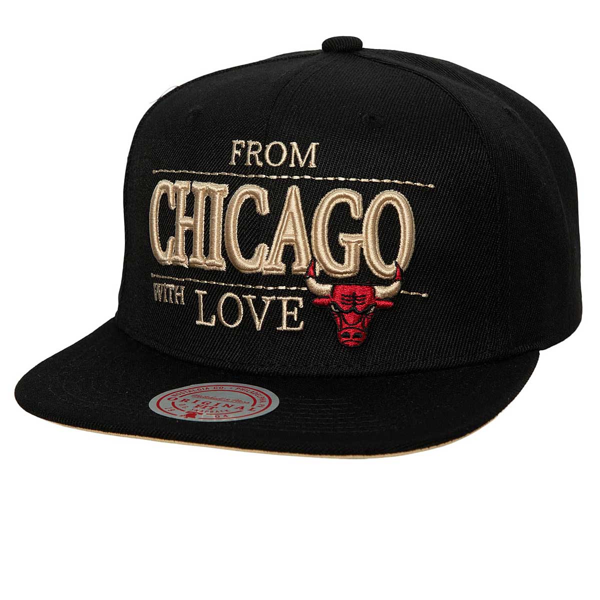 Chicago BULLS NBA Mitchell & Ness Snapback Cap