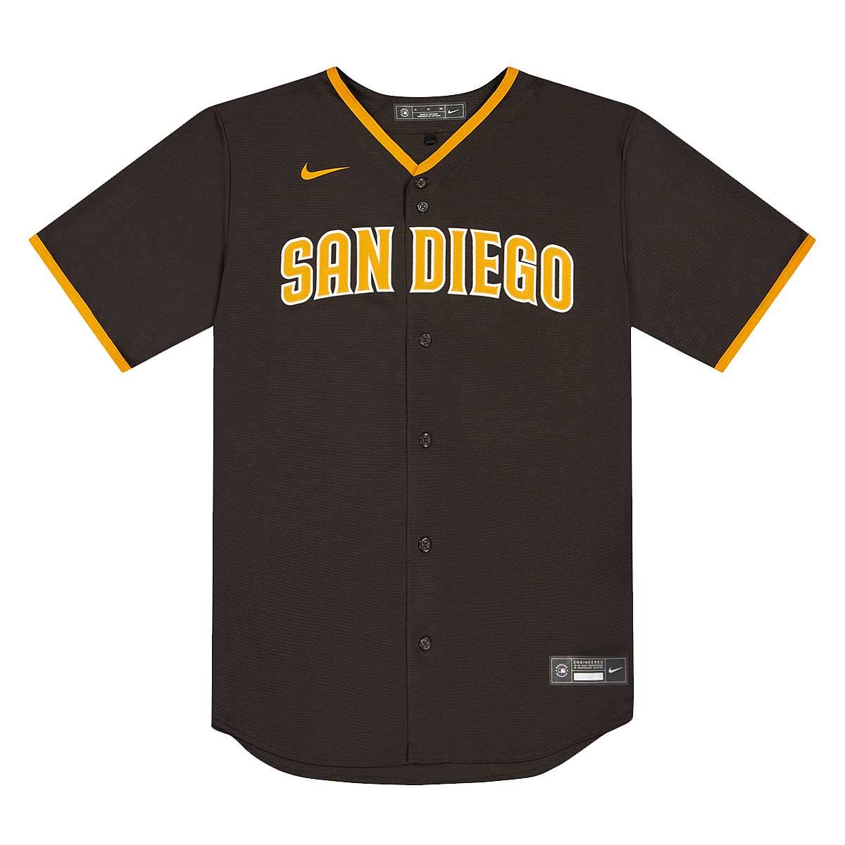 San Diego Padres Nike Official Replica Home Jersey - Mens
