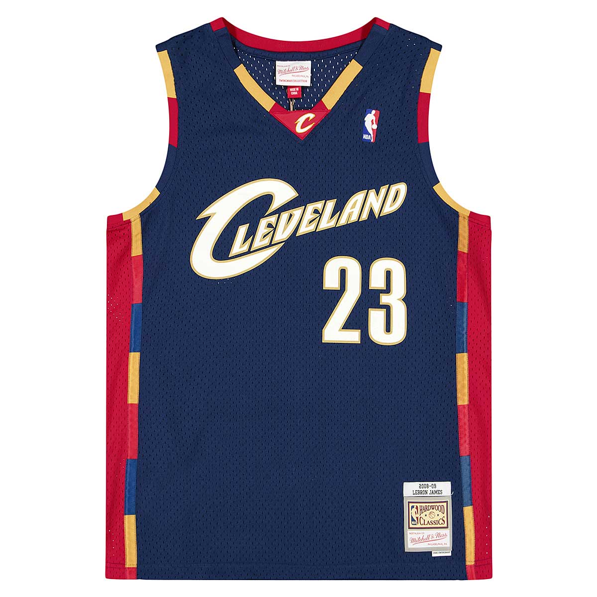 LeBron James Clevland Cavaliers Navy Blue Used Unisex Youth Large Adidas  Jersey