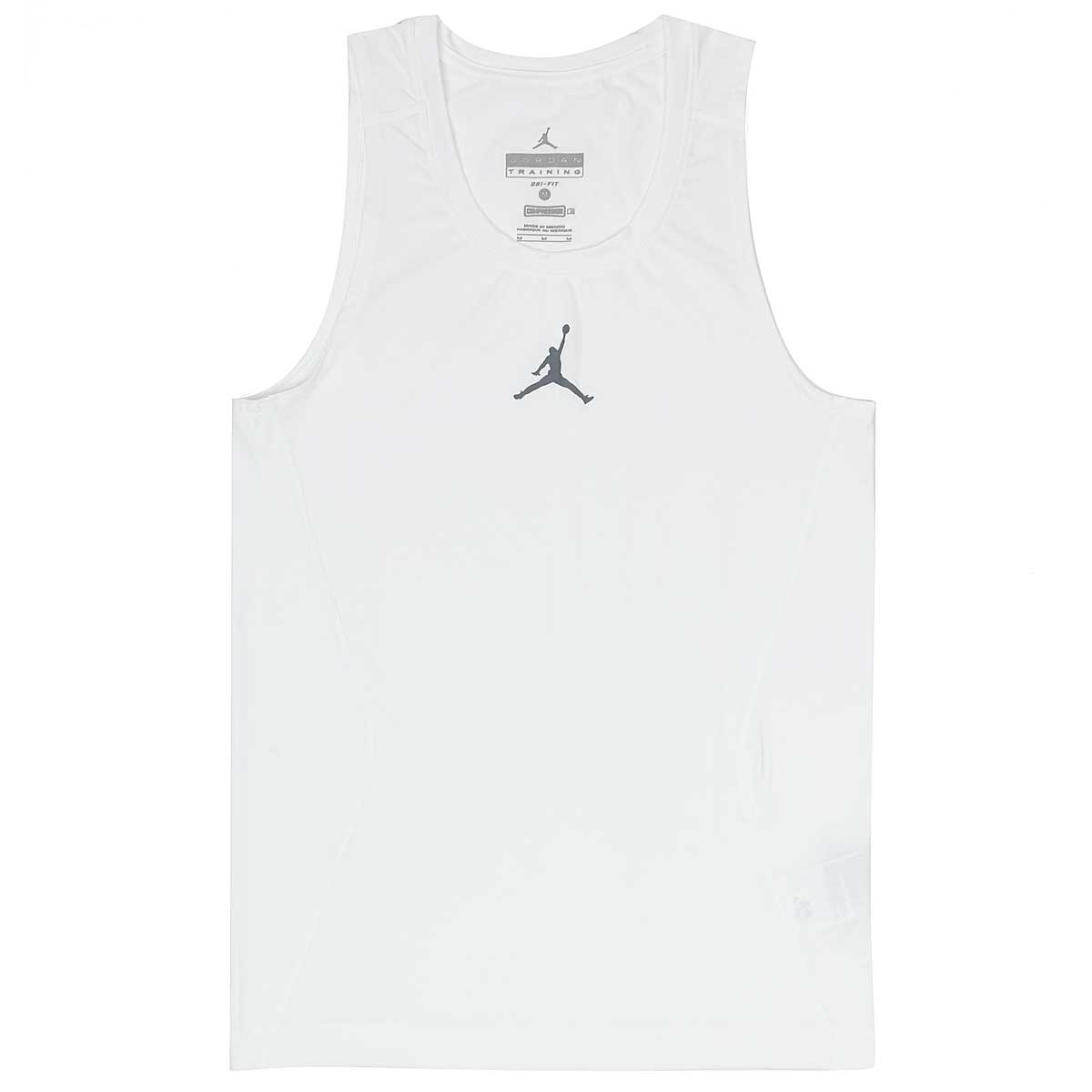 jordan white tank top