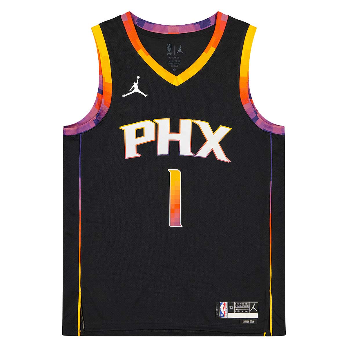 Nike Men's and Women's Devin Booker Orange Phoenix Suns Select Series Swingman  Jersey