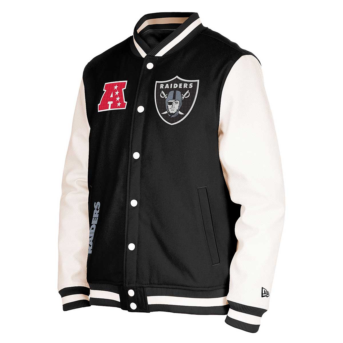 Las Vegas Raiders Throwback Jacket - Size: XXL, NFL by New Era