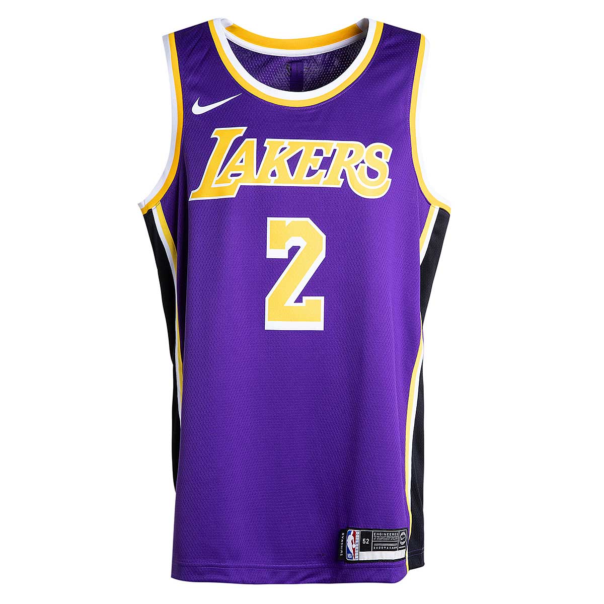 Nike Basketball LA Lakers NBA swingman vest in black