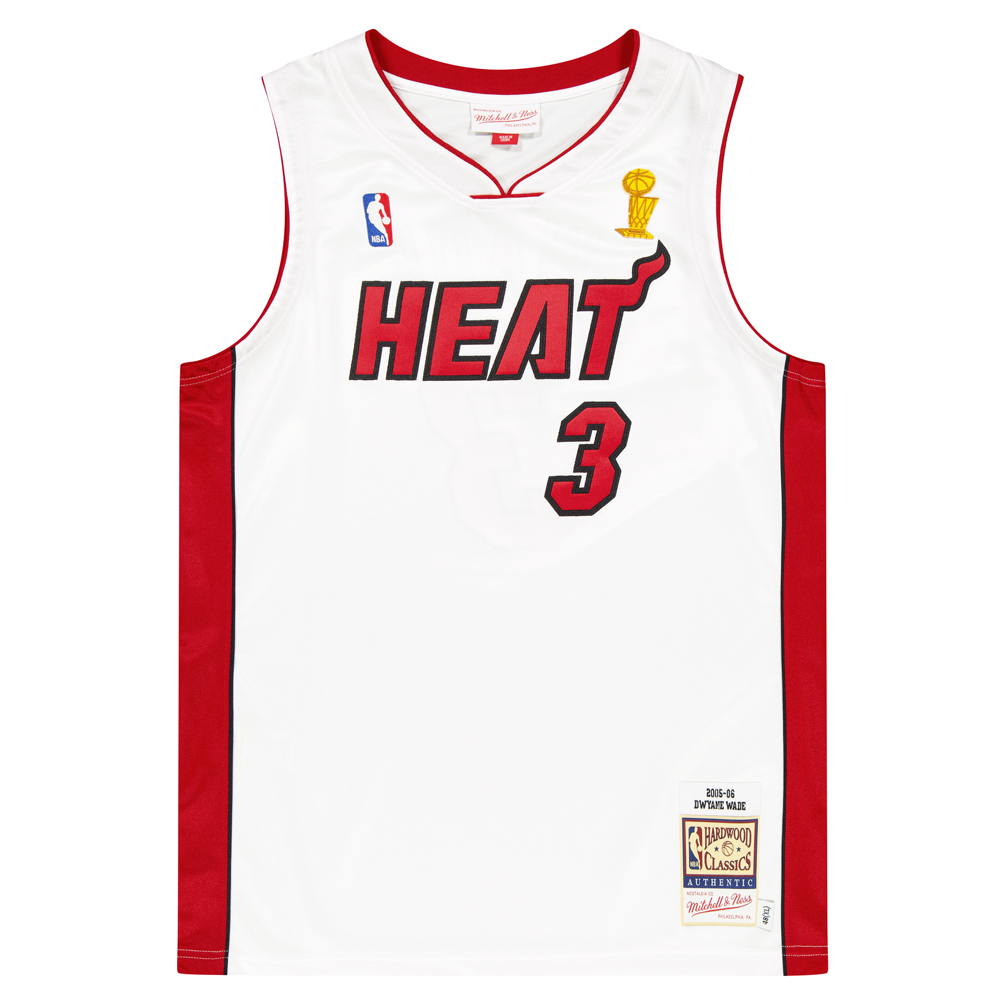 Dwayne Wade Miami heat nba jersey youth small 8 home white , stitched  numbers & - clothing & accessories - by owner 
