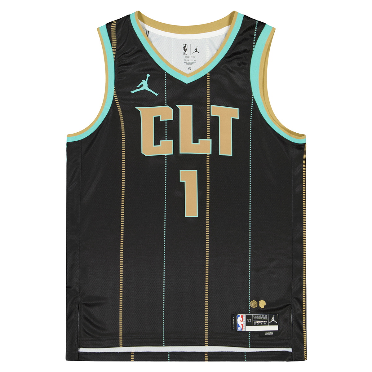 Lamelo Ball Charlotte Hornets City Edition Jordan Dri-FIT NBA Swingman  Jersey.