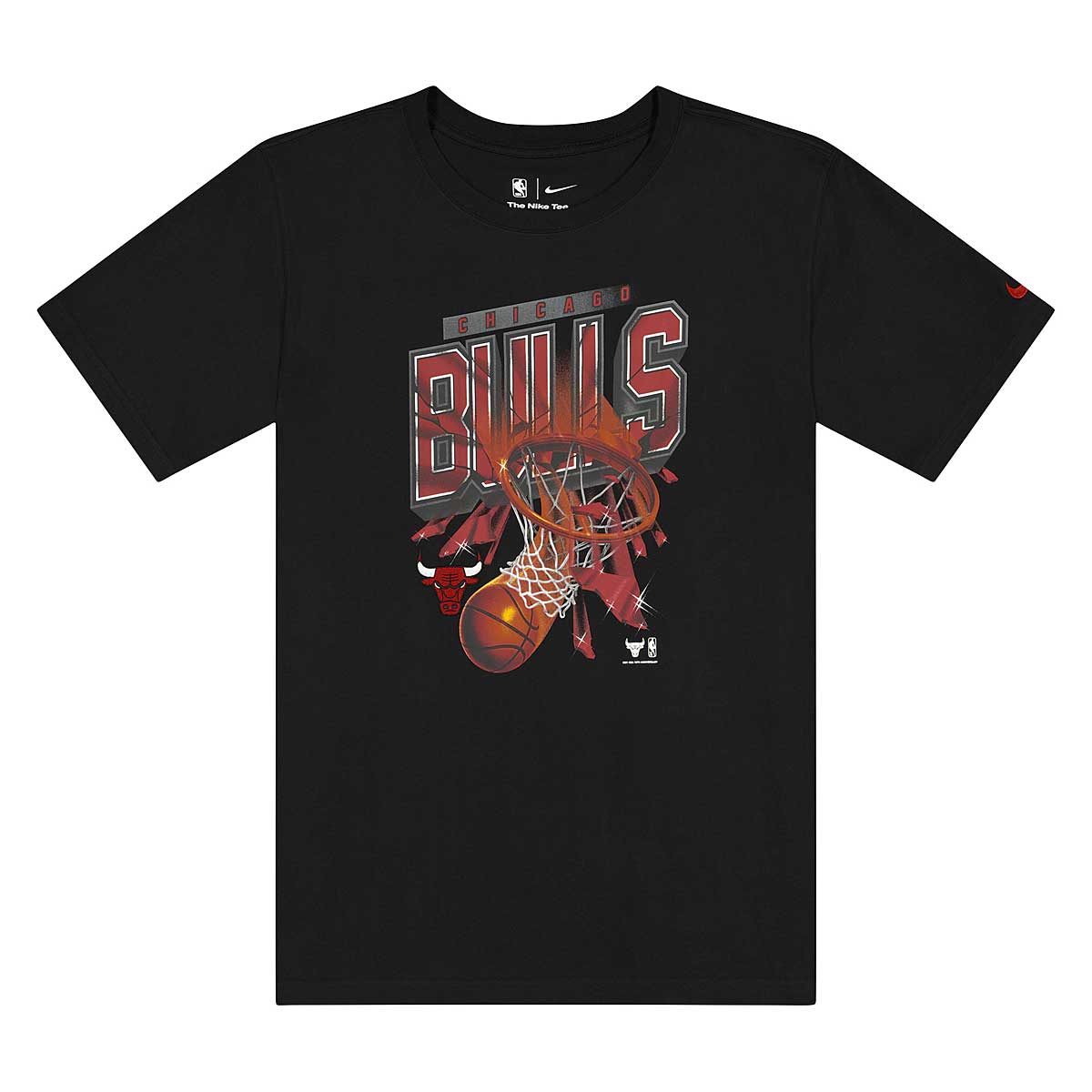 Buy NBA CHICAGO BULLS COURTSIDE SHATTERED T-SHIRT for N/A 0.0 on KICKZ.com!