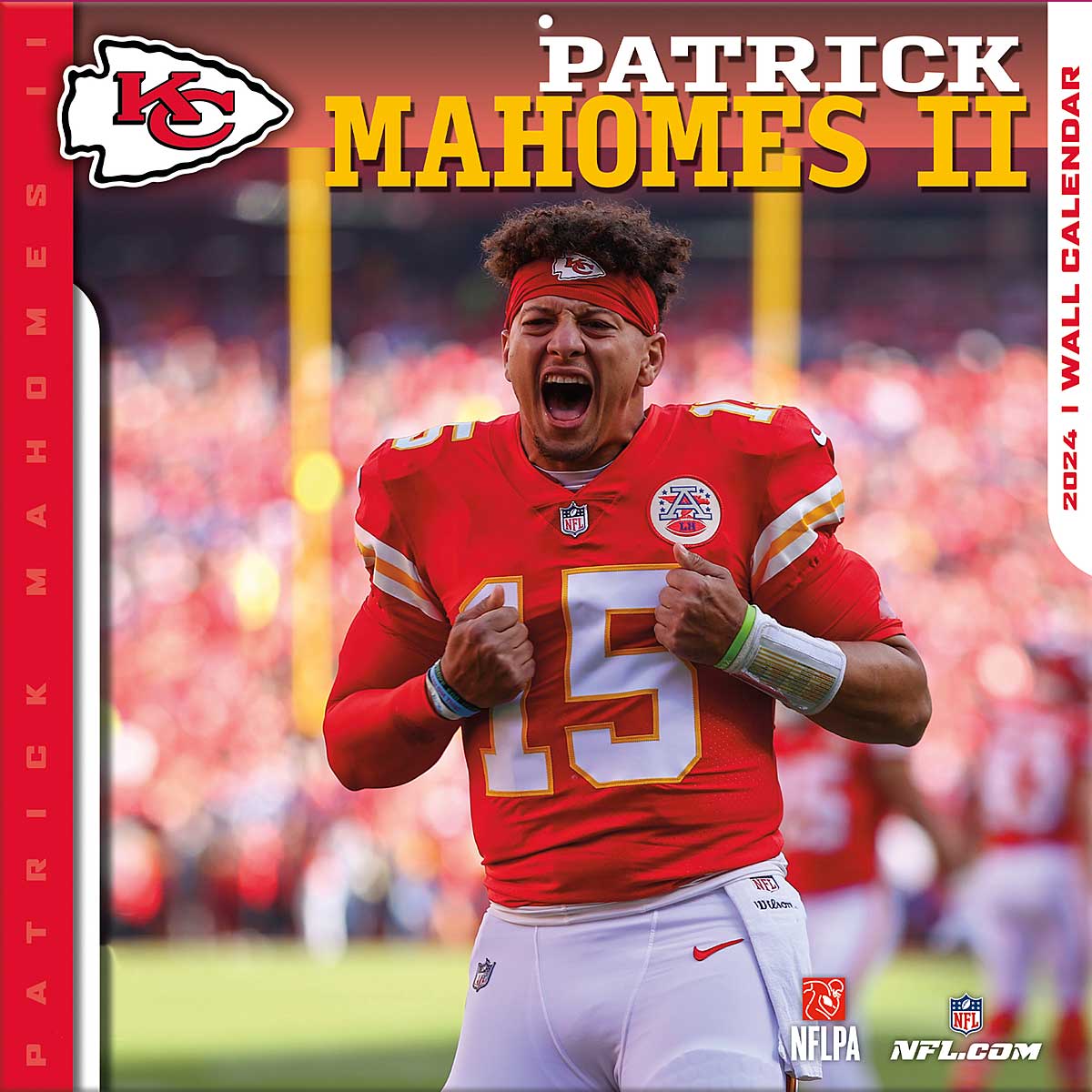 Buy NFL KANSAS CITY CHIEFS PATRICK MAHOMES 30 x 30CM WALL CALENDAR 2024