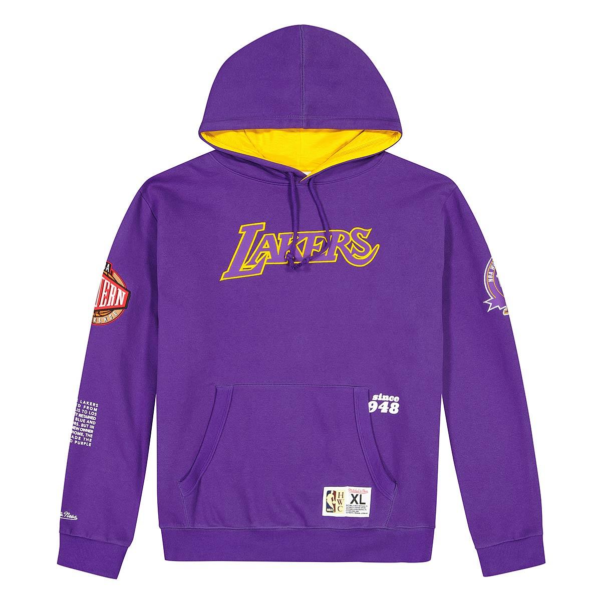Mitchell and Ness LA Lakers M&N Fusion Fleece 2.0 Hoodie