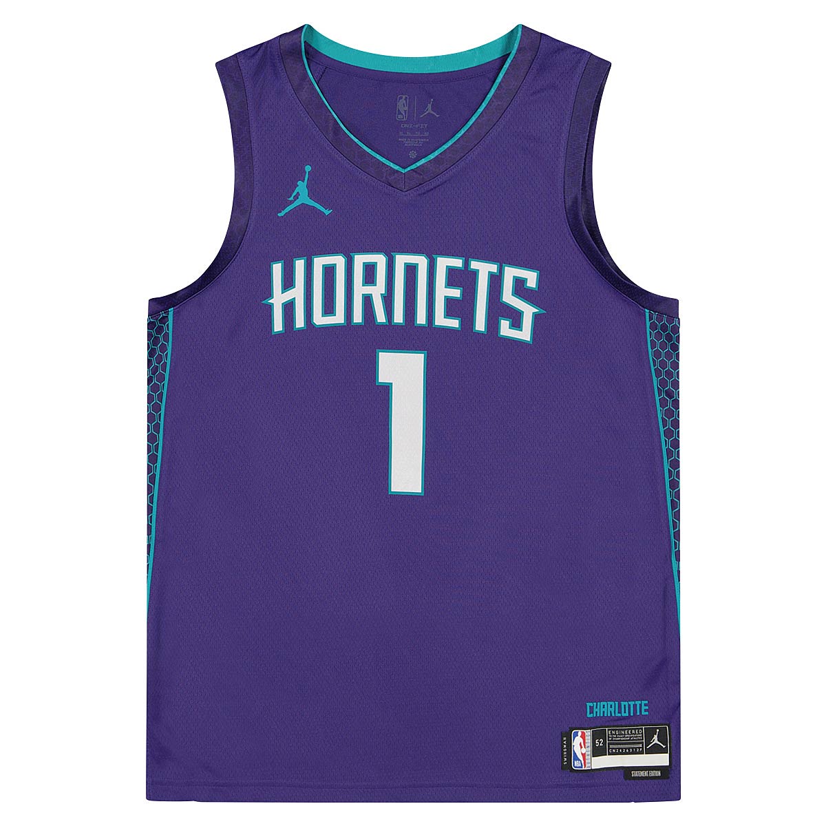 LaMelo Ball - Charlotte Hornets - Kia NBA Tip-Off 2020 - Game-Worn  Association Edition Jersey - NBA Debut (3rd Overall Draft Pick)