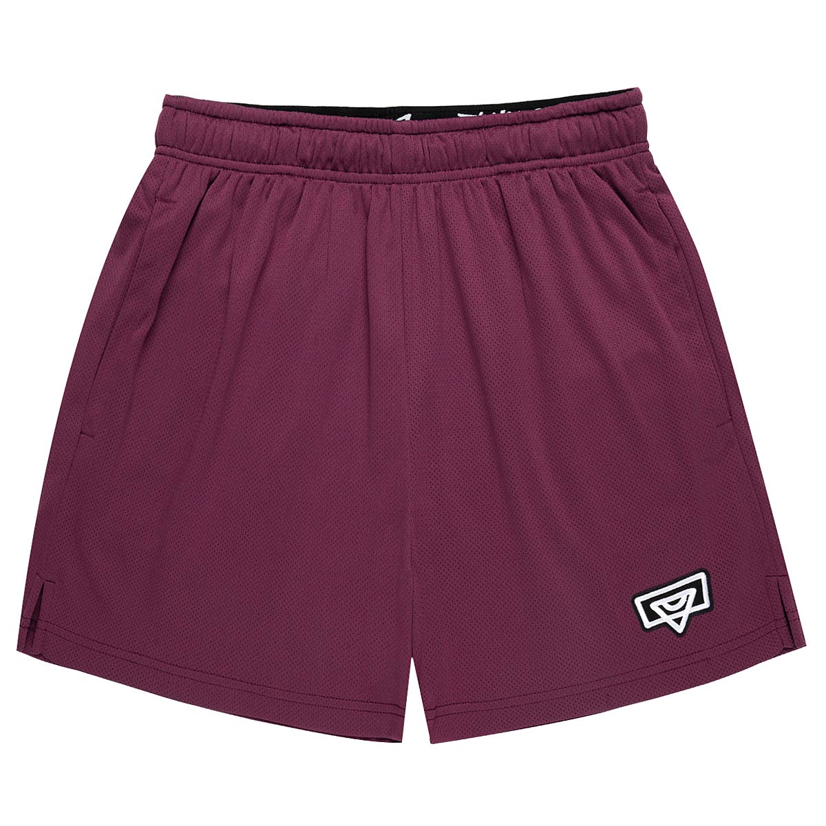 Bucketz All Day Mesh Shorts, Rot/weiß