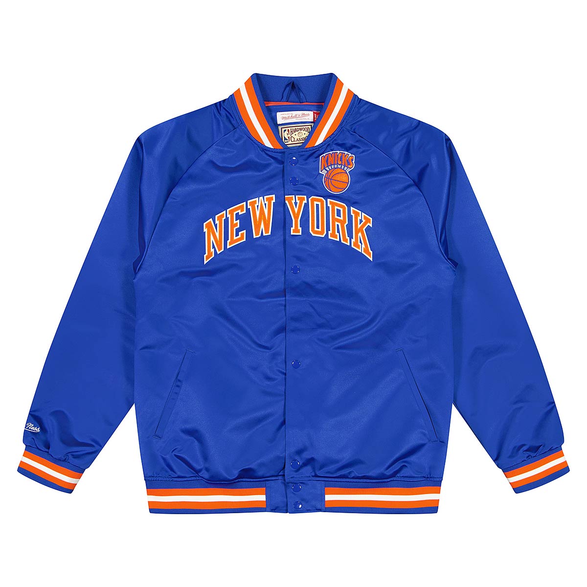 Satin Tough Season New York Knicks Blue and Orange Jacket - Jackets Expert