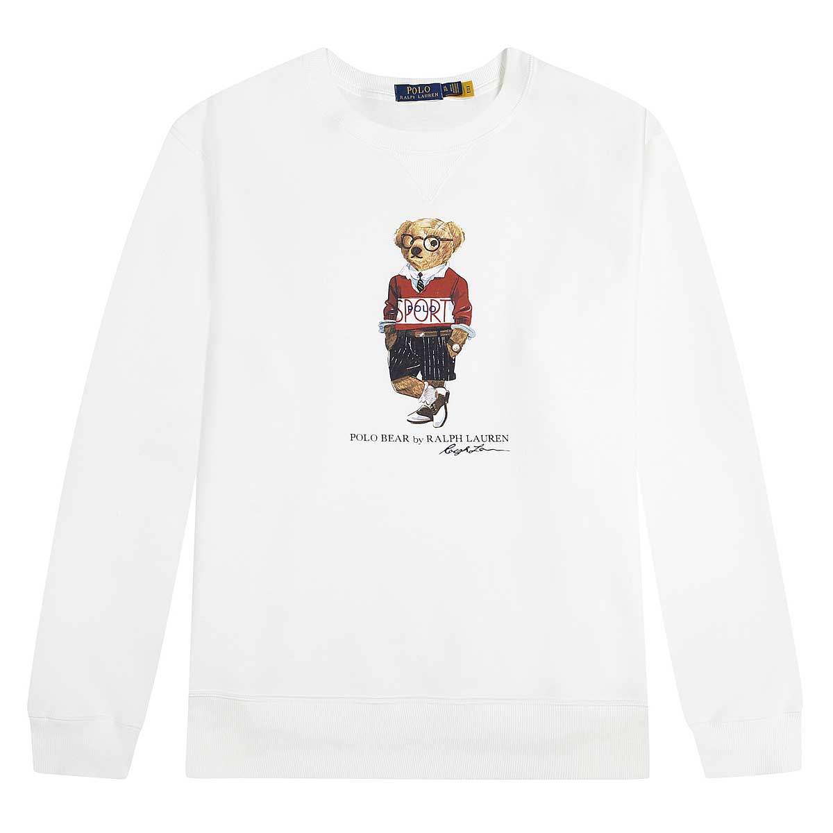 polo ralph lauren bear crewneck sweatshirt