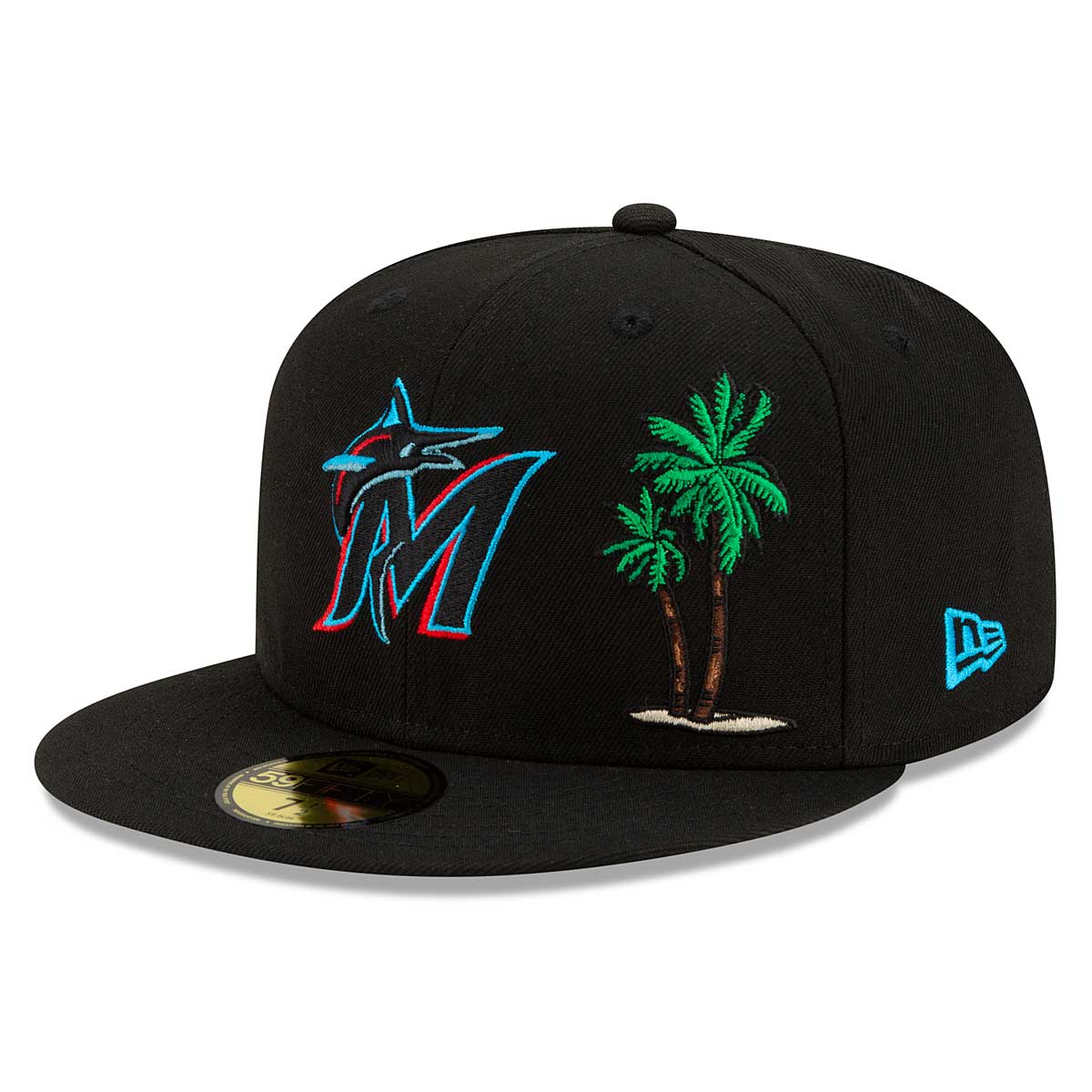 Preschool Miami Marlins Nike Black Alternate Jersey