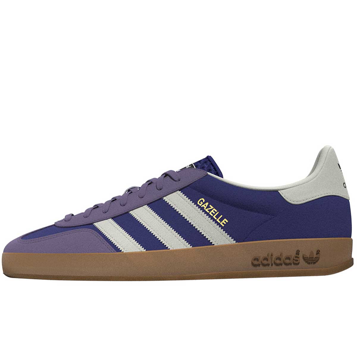 Adidas Gazelle Indoor, Purple/white EU45 1/3 UK10+ US11